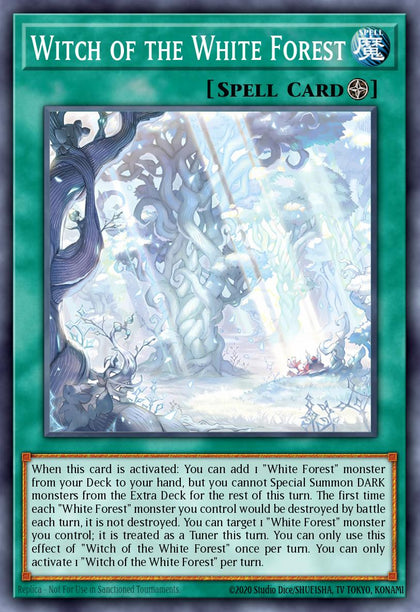 Witch of the White Forest - ALIN-EN058 - Ultra Rare - NM