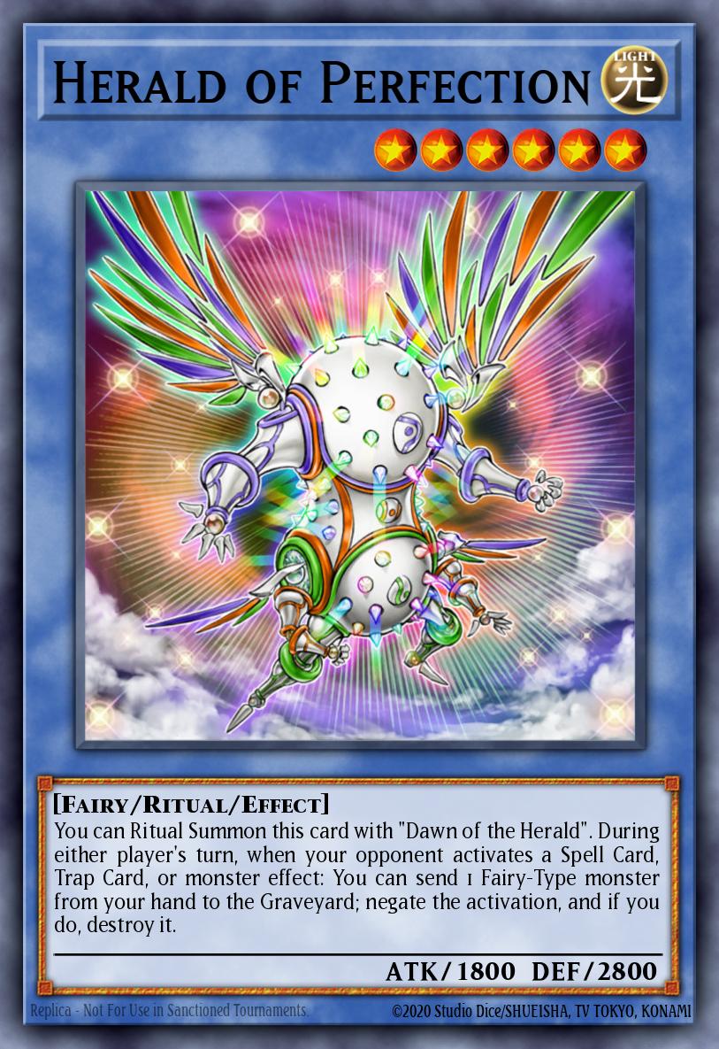 Herald of Perfection - RA03-EN237 - Quarter Century Secret Rare - NM