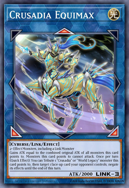 Crusadia Equimax - MP19-EN107 - Secret Rare - NM