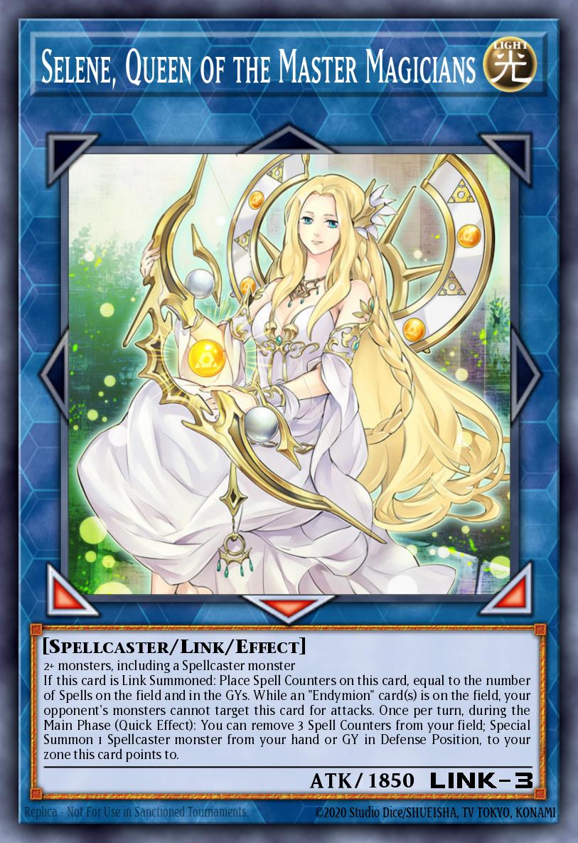 Selene, Queen of the Master Magicians - RA01-EN047 - Quarter Century Secret Rare - NM