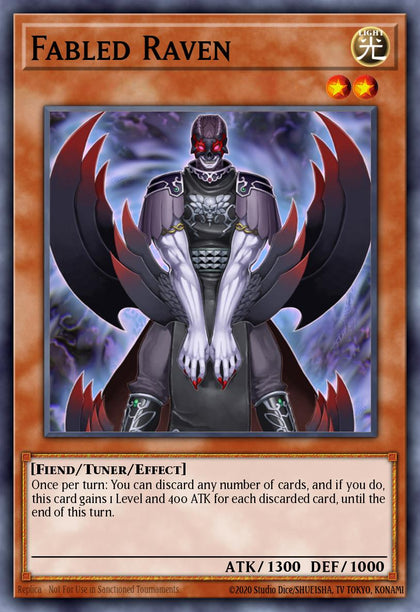 Fabled Raven - RA03-EN239 - Quarter Century Secret Rare - NM
