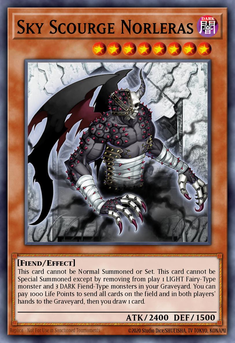 Sky Scourge Norleras - FOTB-EN022 - Ultimate Rare - NM