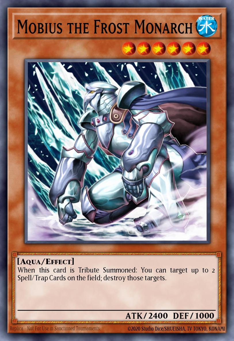 Mobius the Frost Monarch - RA03-EN142 - Platinum Secret Rare - NM