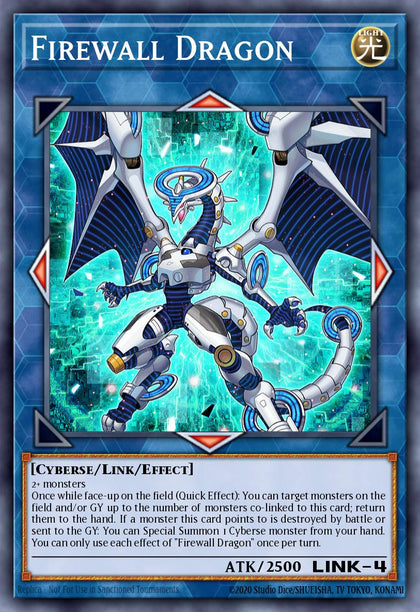 Firewall Dragon - TN23-EN008 - Quarter Century Secret Rare - NM