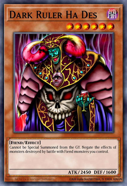 Dark Ruler Ha Des - RP02-EN052 - Ultra Rare - NM