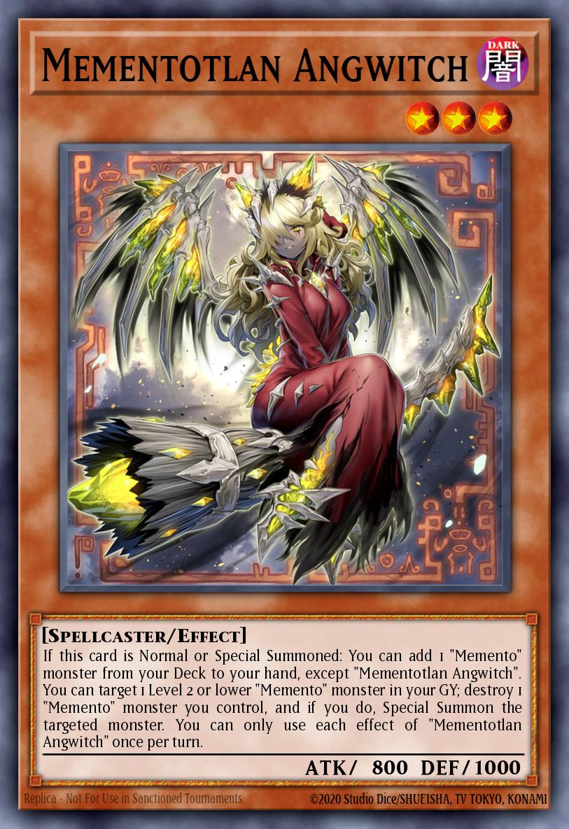 Mementotlan Angwitch - RA04-EN048 - Platinum Secret Rare - EX