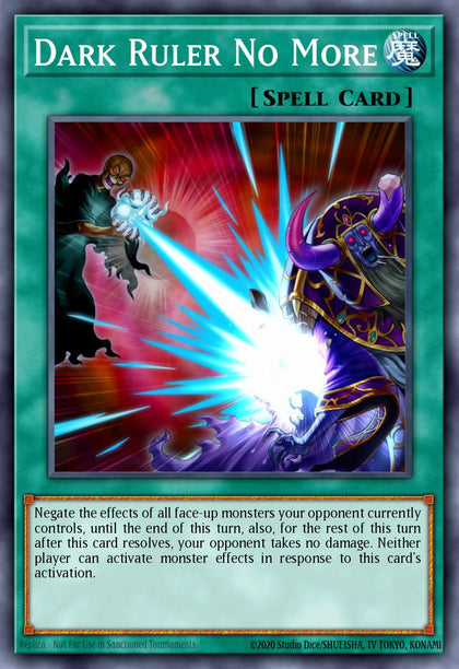 Dark Ruler No More - RA01-EN060 - Quarter Century Secret Rare - NM