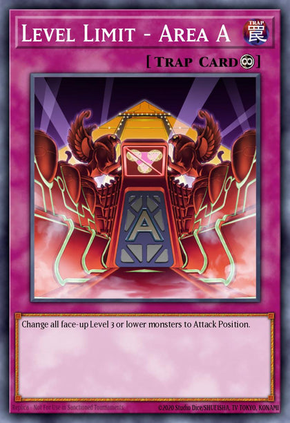Level Limit - Area A - EEN-EN060 - Ultimate Rare - MT