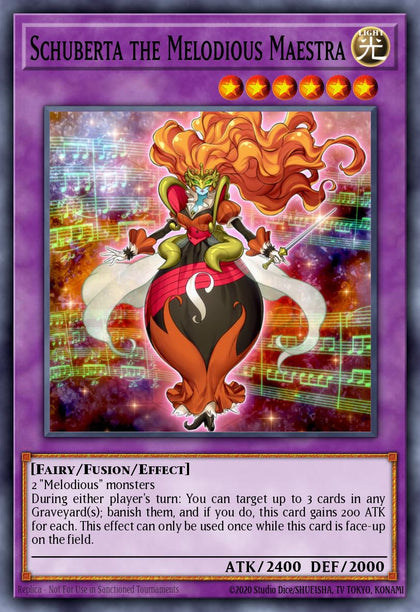 Schuberta the Melodious Maestra - RA03-EN034 - Collectors Rare - NM