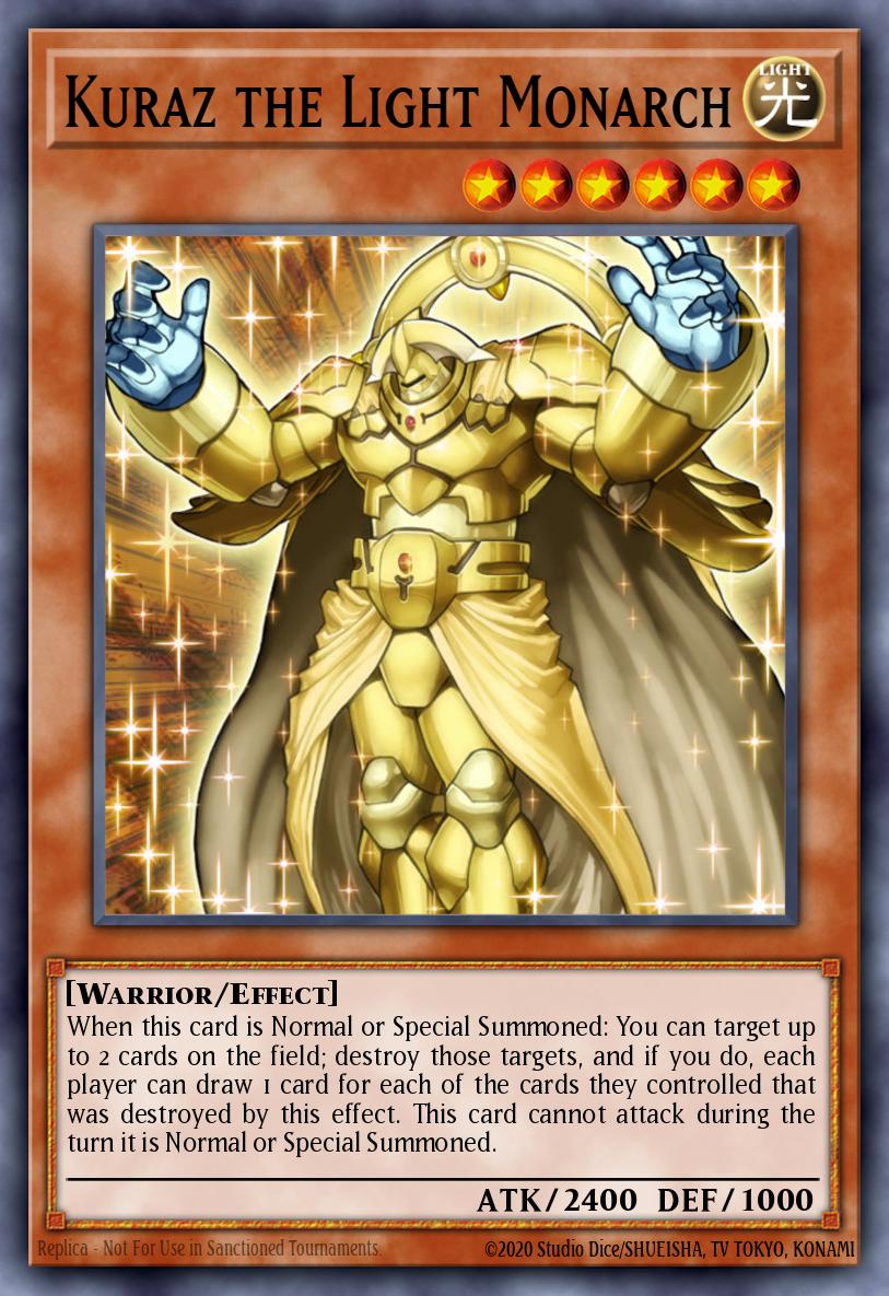 Kuraz the Light Monarch - RA04-EN133 - Quarter Century Secret Rare - NM