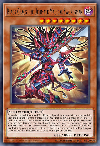 Black Chaos - CORI EN001 - Starlight Rare - NM