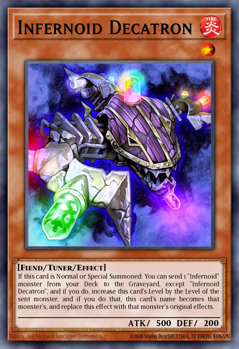 Infernoid Decatron - BLTR-EN069 - Quarter Century Secret Rare - NM