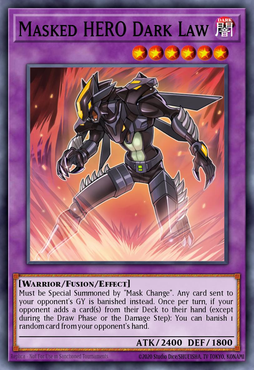 Masked HERO Dark Law - RA01-EN025 - Secret Rare - NM