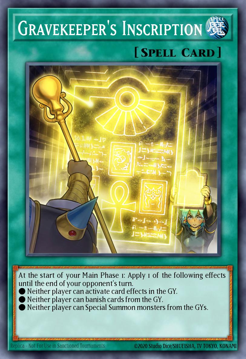 Gravekeeper's Inscription - MP24-EN064 - Secret Rare - NM