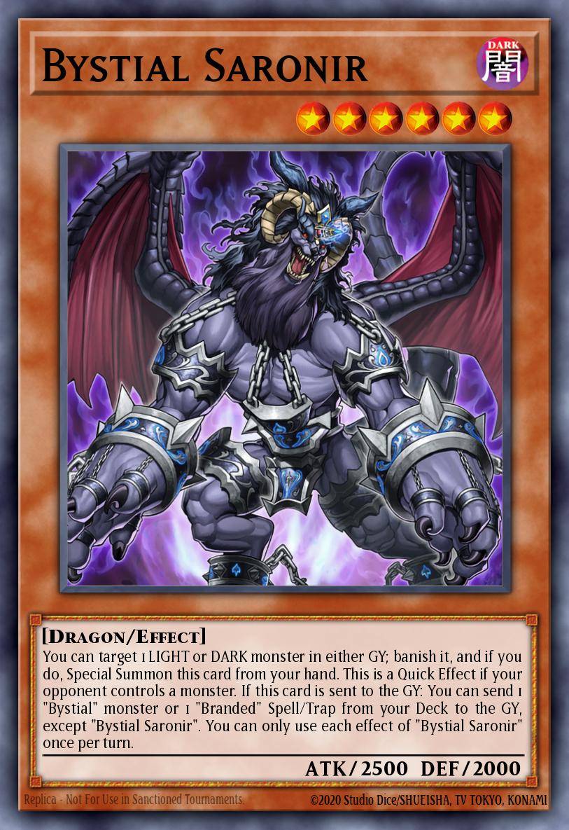 Bystial Saronir - RA05-EN023 - Secret Rare - NM