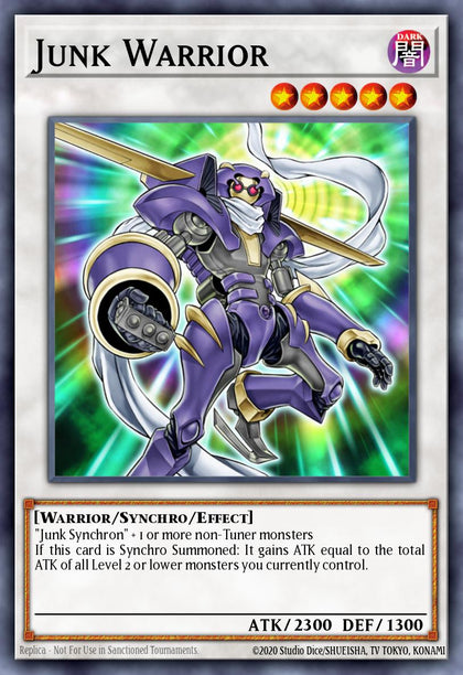 Junk Warrior - MZMI-EN000 - Quarter Century Secret Rare - NM