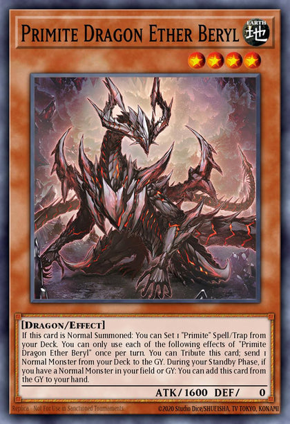 Primite Dragon Ether Beryl - RA05-EN033 - Ultra Rare - NM