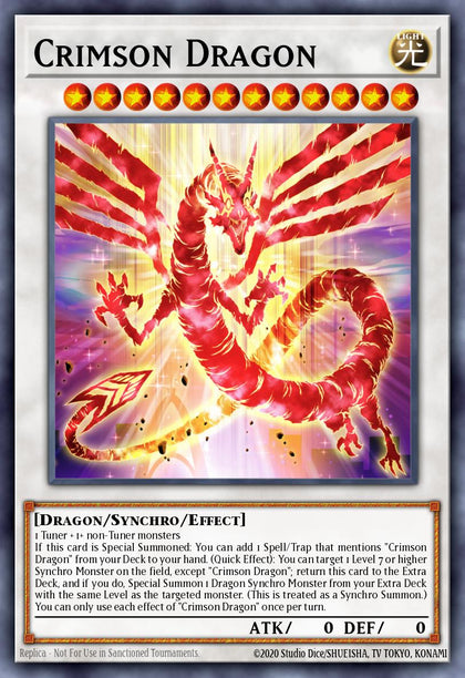Crimson Dragon - RA04-EN061 - Ultra Rare - NM