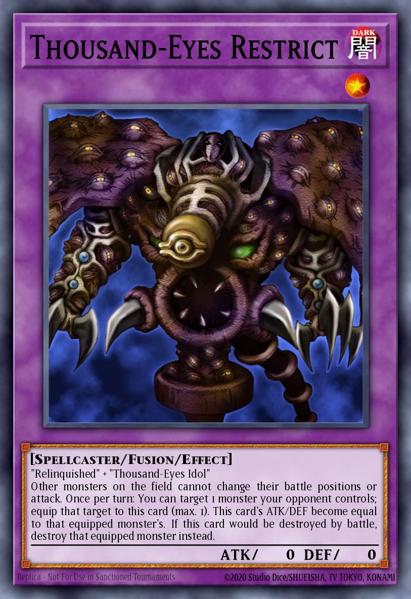 Thousand-Eyes Restrict - MC1-EN004 - Secret Rare - MT
