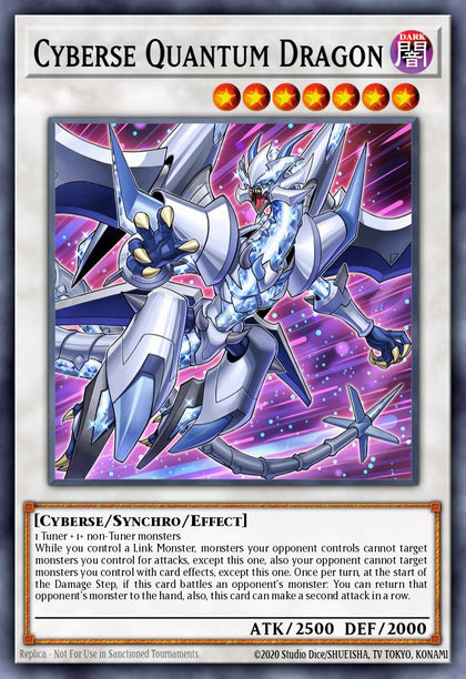 Cyberse Quantum Dragon - MP20-EN018 - Secret Rare - NM