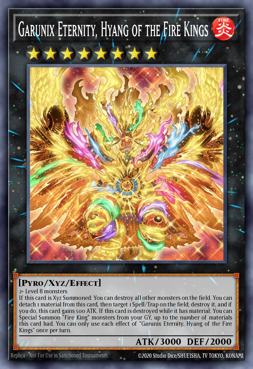 Garunix Eternity, Hyang of the Fire Kings - RA05-EN052 - Secret Rare - NM
