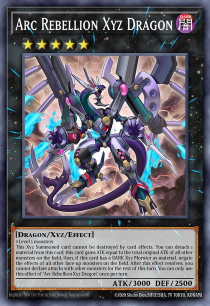 Arc Rebellion Xyz Dragon - PHRA-EN041 - Secret Rare - NM