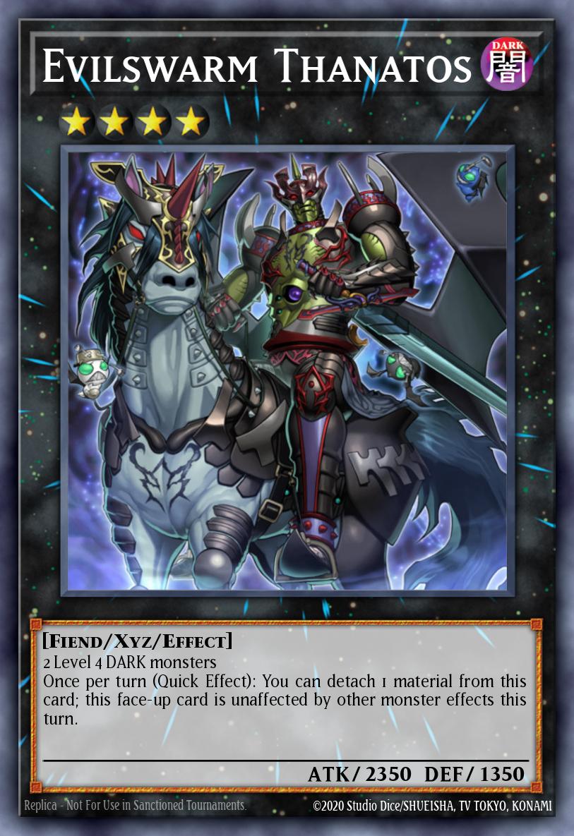 Evilswarm Thanatos - HA07-EN063 - Secret Rare - EX