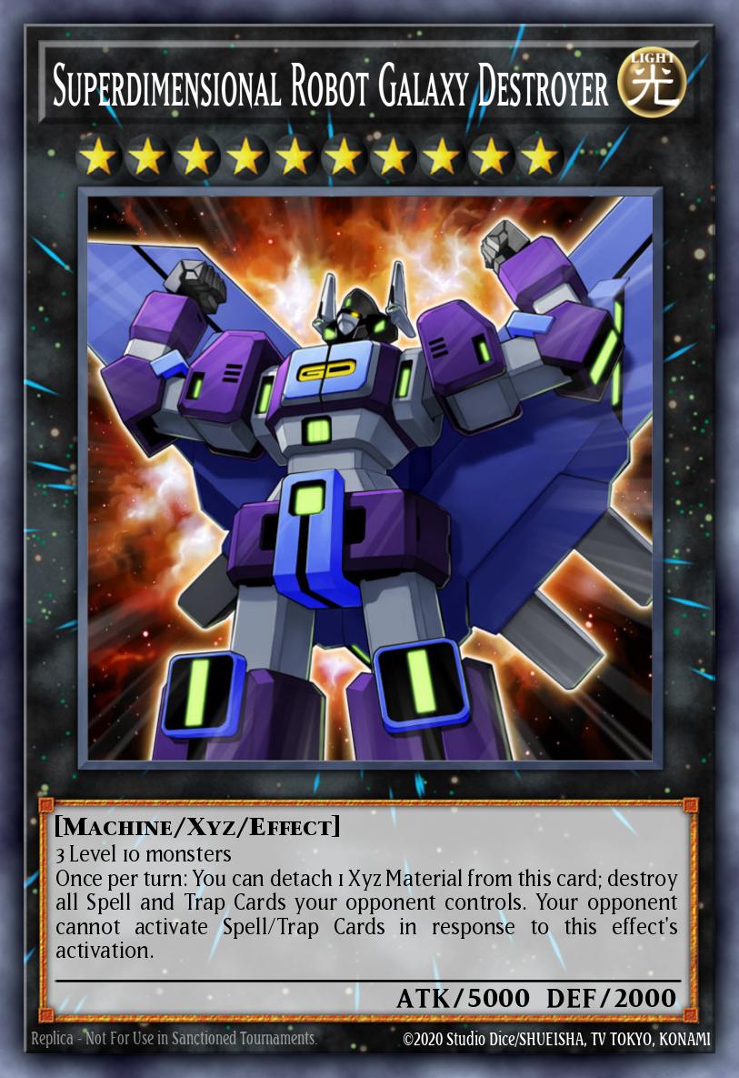 Superdimensional Robot Galaxy Destroyer - REDU-EN044 - Ultimate Rare - EX