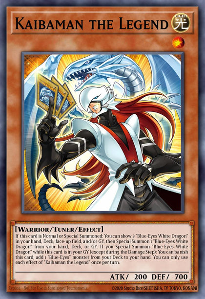 Kaibaman the Legend - DUAD-EN021 - Starlight Rare - NM