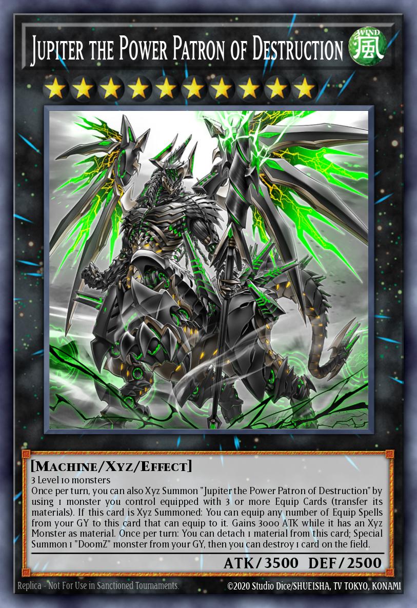 Jupiter the Power Patron of Destruction - DOOD-EN044 - Ultra Rare - NM