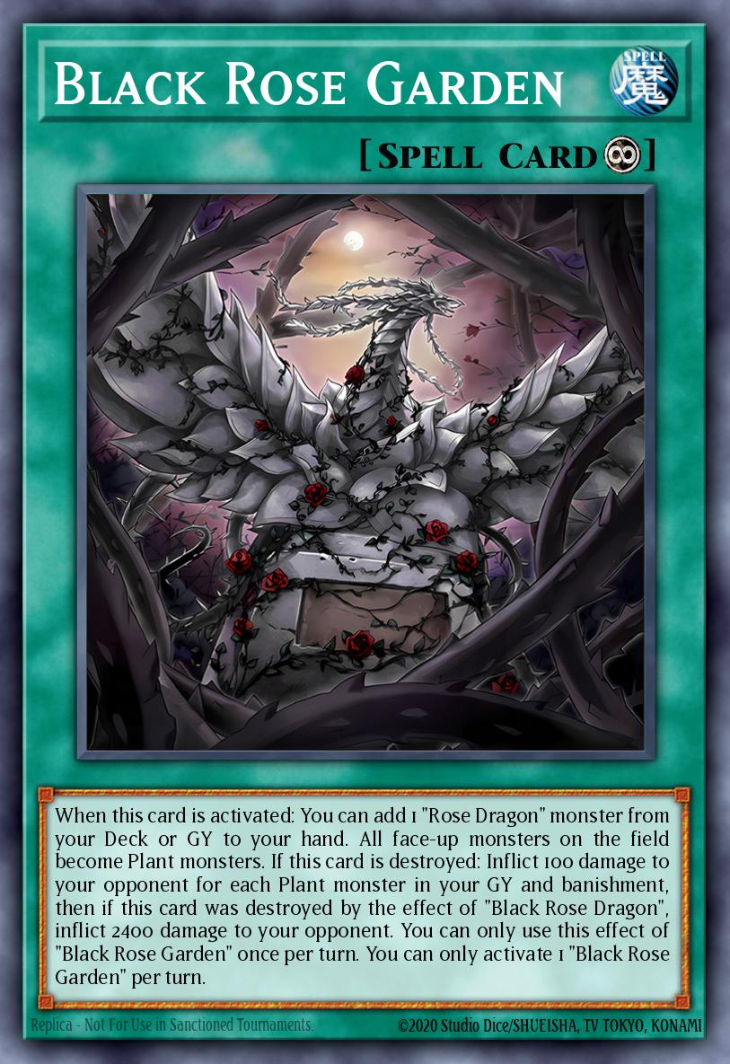 Black Rose Garden - DOOD-EN055 - Starlight Rare - NM