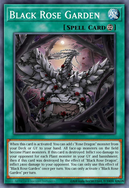 Black Rose Garden - DOOD-EN055 - Starlight Rare - NM