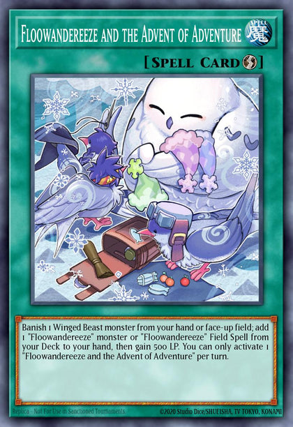 Floowandereeze and the Advent of Adventure - MP23-EN032 - Secret Rare - NM