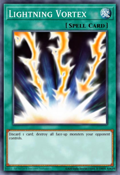 Lightning Vortex - RA03-EN148 - Platinum Secret Rare - NM