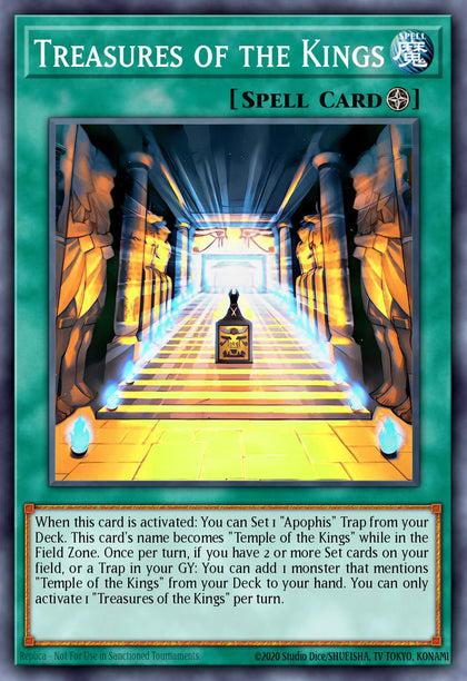 Treasures of the Kings - MZTM-EN006 - Secret Rare - NM