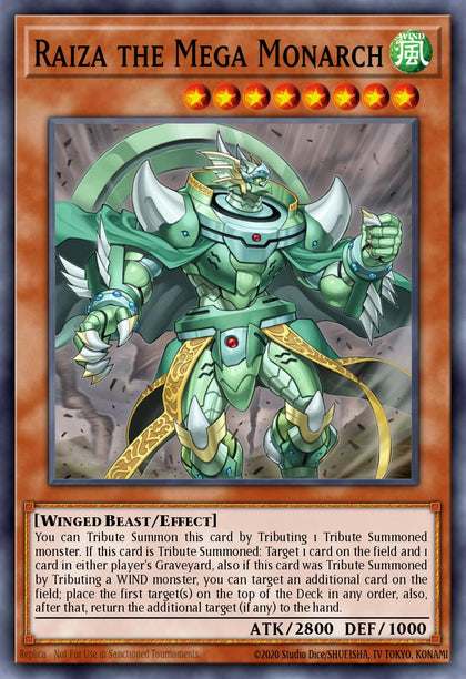 Raiza the Mega Monarch - MP15-EN091 - Secret Rare - NM