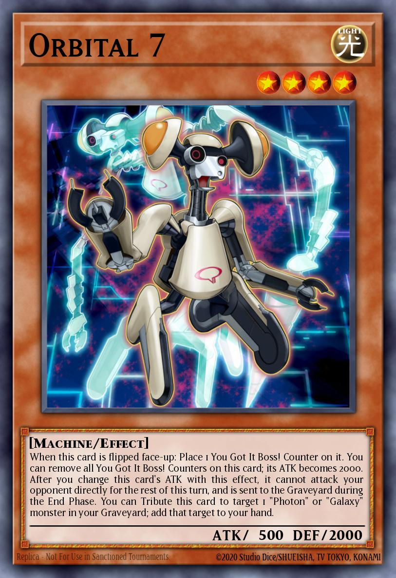 Orbital 7 - RA04-EN197 - Quarter Century Secret Rare - PO
