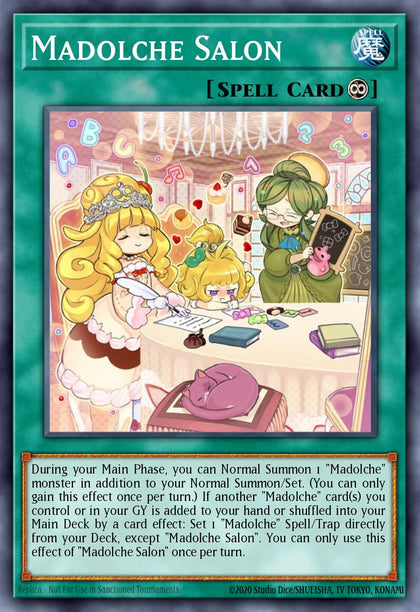 Madolche Salon - RA03-DE069 - Collectors Rare - NM