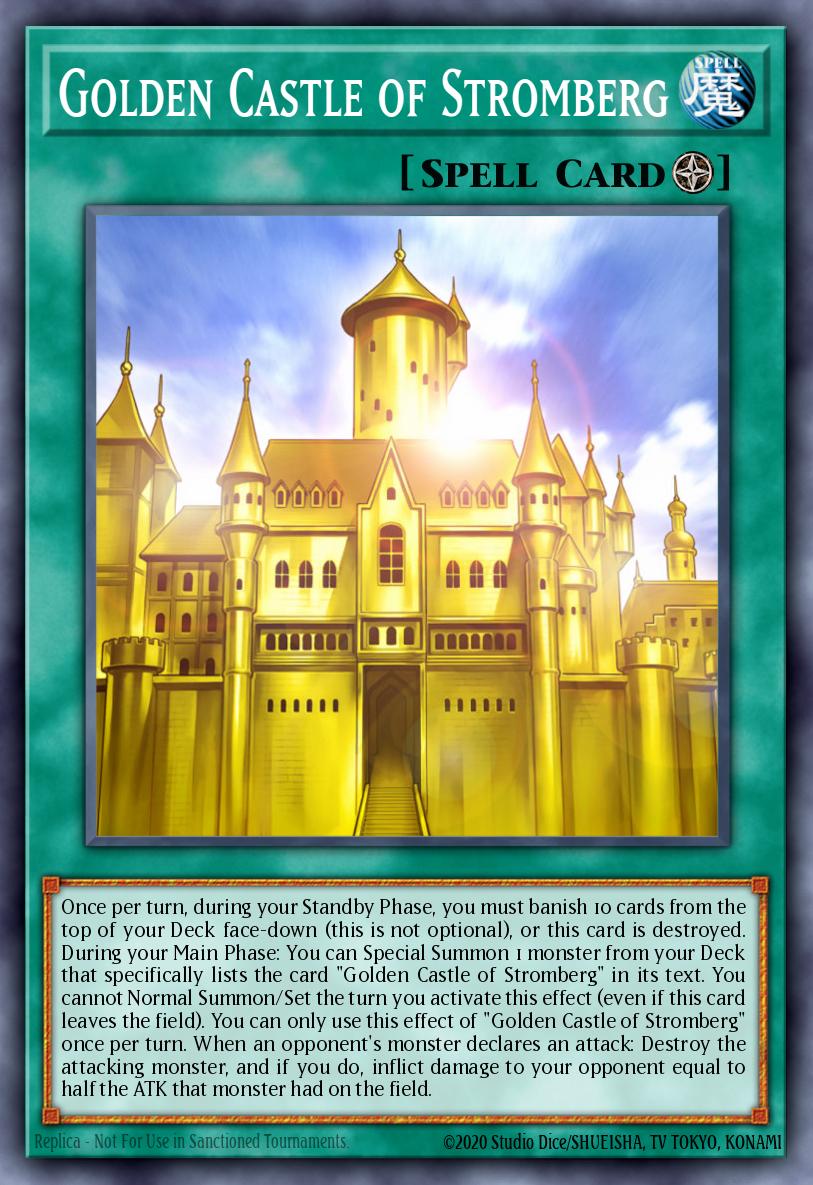 Golden Castle of Stromberg - BLRR-EN010 - Secret Rare - NM
