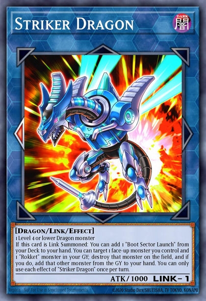 Striker Dragon - RA01-EN046 - Collectors Rare - NM