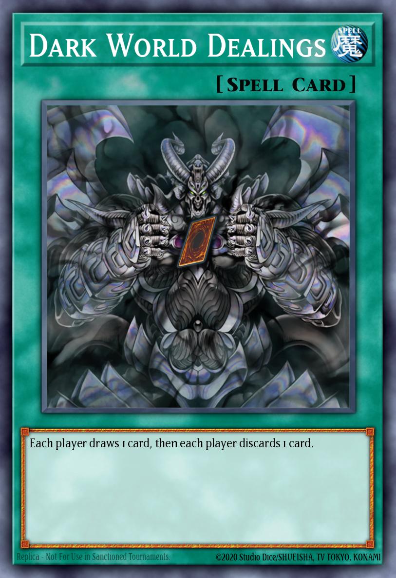Dark World Dealings - STON-EN038 - Super Rare - EX