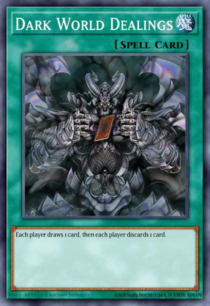 Dark World Dealings - STON-EN038 - Super Rare - EX