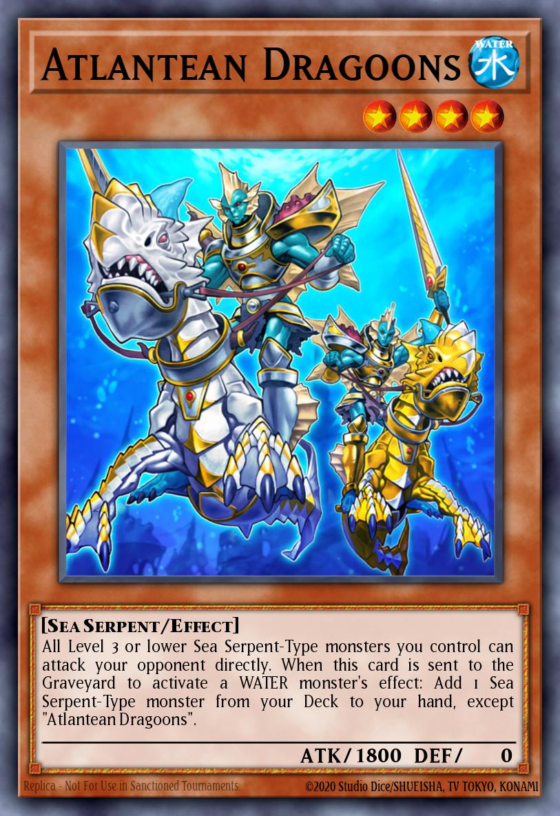 Atlantean Dragoons - RA03-EN006 - Collectors Rare - NM