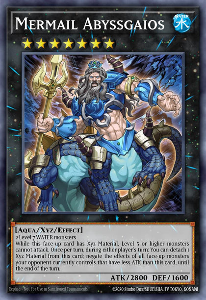 Mermail Abyssgaios - RA04-EN065 - Collectors Rare - NM