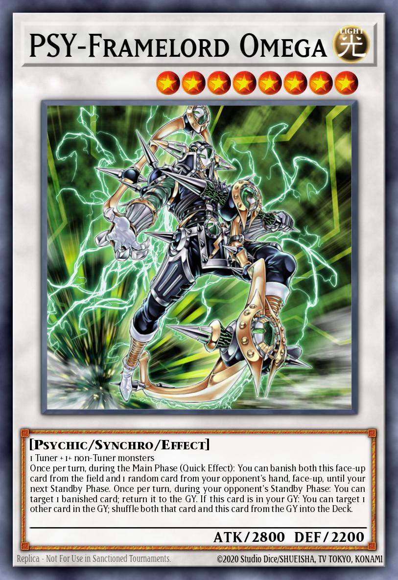 PSY-Framelord Omega - HSRD-EN035 - Secret Rare - NM