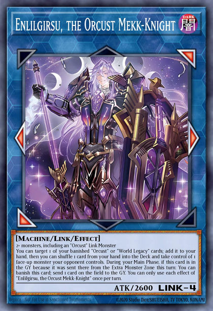 Enlilgirsu, the Orcust Mekk-Knight - BLMM-EN053 - Ultra Rare - NM