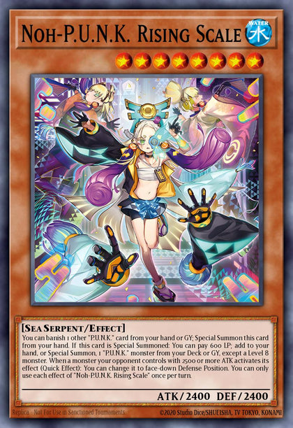 Noh-P.U.N.K. Rising Scale - BLMM-EN050 - Ultra Rare - NM