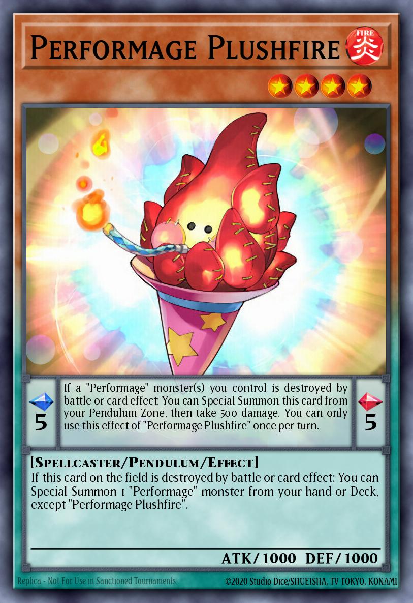 Performage Plushfire - DOCS-EN016 - Common - NM
