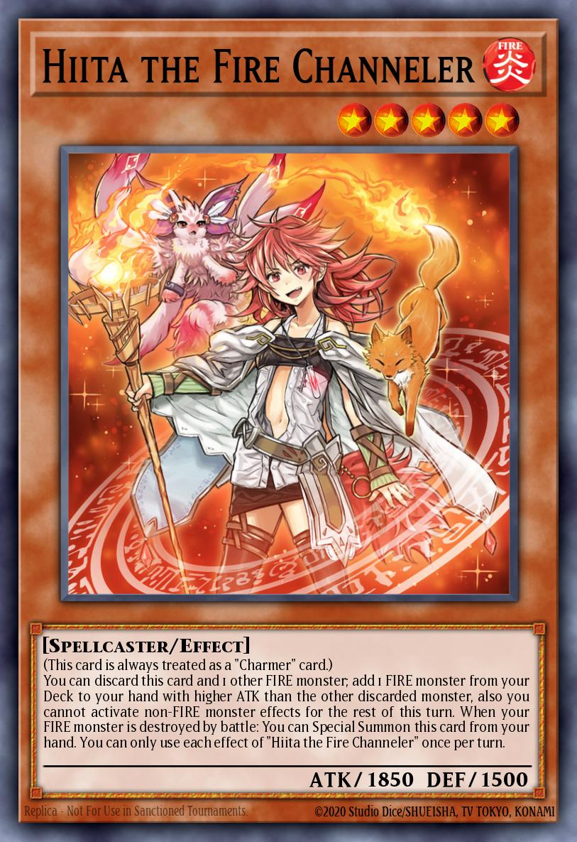 Hiita the Fire Channeler - DUNE-EN026 - Quarter Century Secret Rare - NM
