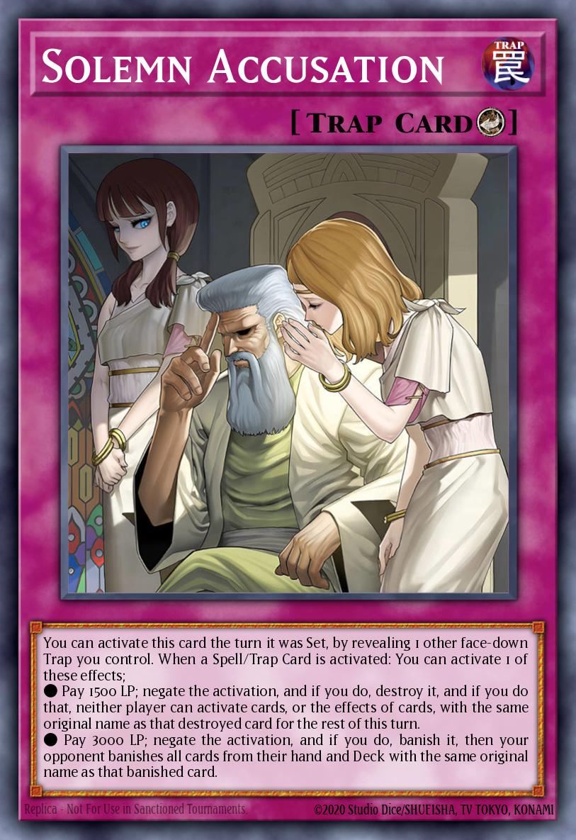 Solemn Accusation - BLZD-EN079 - Secret Rare - NM